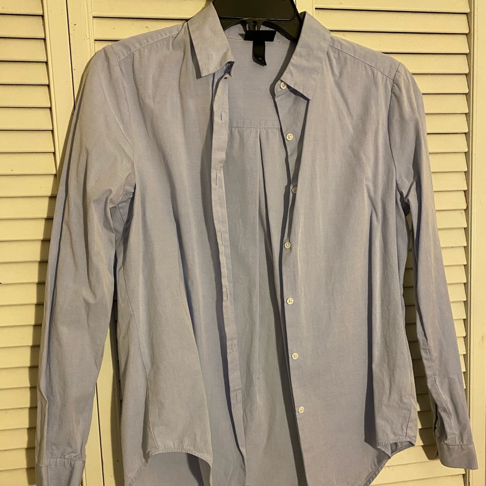 Women’s Blue Button Down